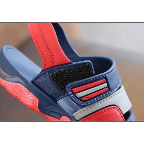 product_image_name-Fashion-Kids shoes boys soft leather sandals sport sandals -4
