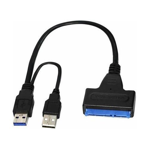 product_image_name-Generic-USB 3.0 To SATA Adapter Cable for 2.5inch External HDD SSD Hard Drive Disk Converter Cable- Black-2
