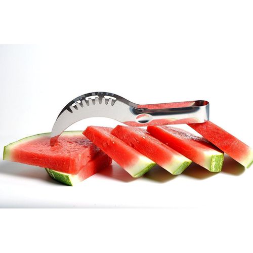 product_image_name-Generic-Watermelon Slicer, Watermelon Knife & Fruit Slicer Fastest Cutter Multi-purpose Stainless Steel, Smart Kitchen Gadget -1
