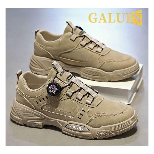 product_image_name-GALUIN-Breathable labor protection shoes, anti smashing and anti stabbing safety steel toe shoes, lightweight construction site work shoes-Brown-1
