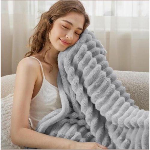 product_image_name-Generic-Soft/ Throw Blanket- Grey -1