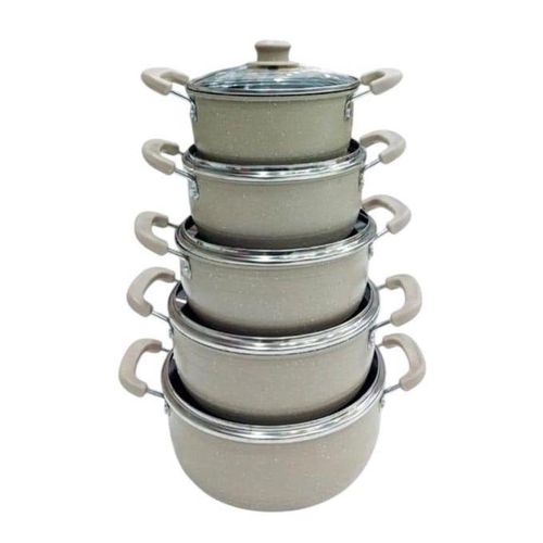 product_image_name-Generic-12Pieces Of Nonstick Cookware Sets Granite Cooking Pots and Pans with Glass Lids Marble Coated Aluminium Home Kitchenware Cooking Pot with Saucepans Frying Pan Stock Pot 10 -2