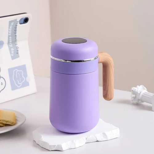 product_image_name-Generic- Thermal travel mug with a stainless steel inner tank and a wooden-textured handle, designed to keep beverages hot or cold for extended periods-Multicolor-3