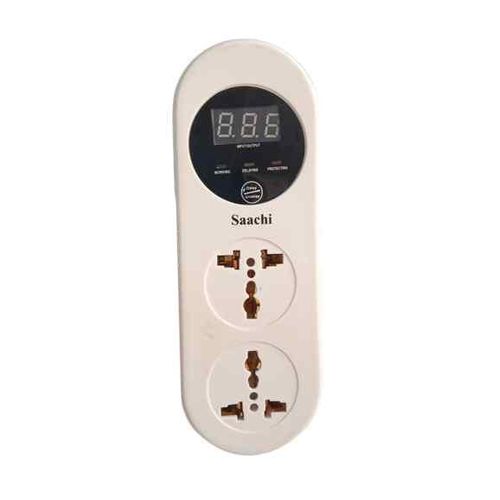 product_image_name-Saachi-Automatic Surge Protector With Display Of Input And Output Voltage-White-1