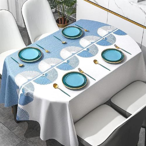product_image_name-Generic-Rectangle Decorative Tablecloth,Table Cover,Msticker Tablecloth 137xcm,x183cm Table Cloth for Kitchen,Dust-Proof Foldable Soft, for Outdoor, Picnic, Camping, Party, Kitchen, Dining Room -1