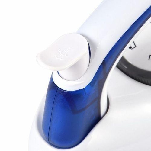 product_image_name-Generic-Mini Foldable Travel Steam Flat Iron Box - White,Blue.-4