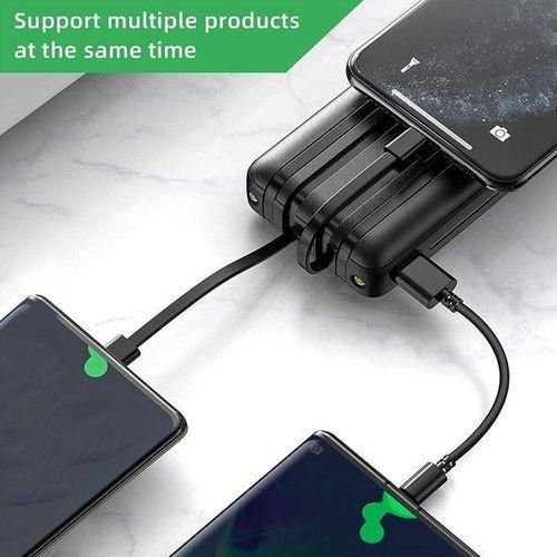 product_image_name-Original-Portable 10000mah Power Bank Ultra High Capacity With Inbuilt Cables (Type-C, Micro, Lightening And USB)Fast Charging PowerBank-6