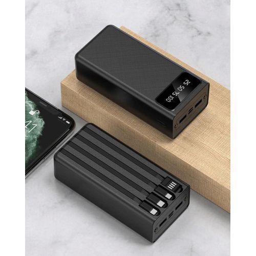 product_image_name-Aldeepo-Fast Charging Power Bank For Charging 4 Devices At Once 30000mAh - Black/White-1
