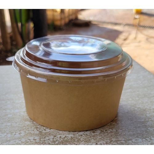 product_image_name-Generic-5 Pcs Food-Safe Kraft Packing Boxes - Brown-1