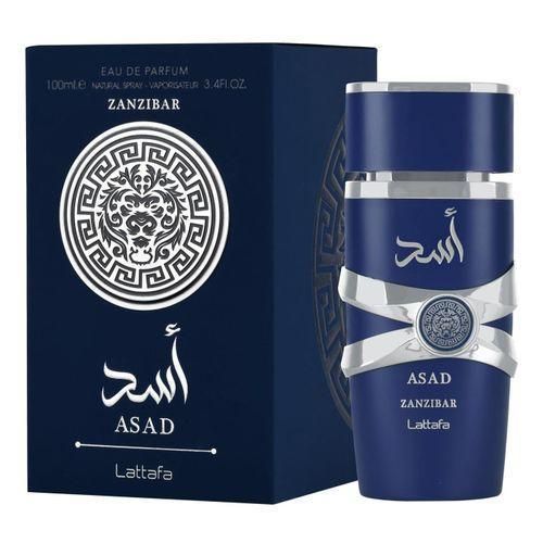 product_image_name-Lattafa-Asad Zanzibar for Men Eau de Parfum Spray. 3.4 Ounce-1