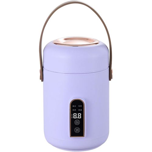 product_image_name-Generic-900ml Automatic Insulation Mini Electric Slow Cooker Kettle Smart Reservation Mini Rice Cooker Multifunctional Soup Porridge Warmer Efficient Heating System Easy Control Panel Electric Stewpot Noodles boiler- Multicolor-7