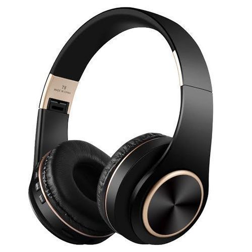 Shop T5 Bluetooth Wireless Headphones Black navy blue Jumia Uganda