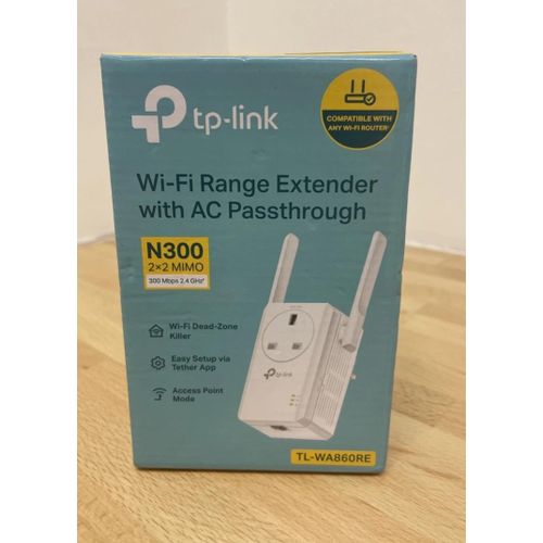 product_image_name-TP Link-TL-WA860RE N300 RANGE EXTENDER WITH EXTRA POWER SOCKET *FACTORY SEALED*-1