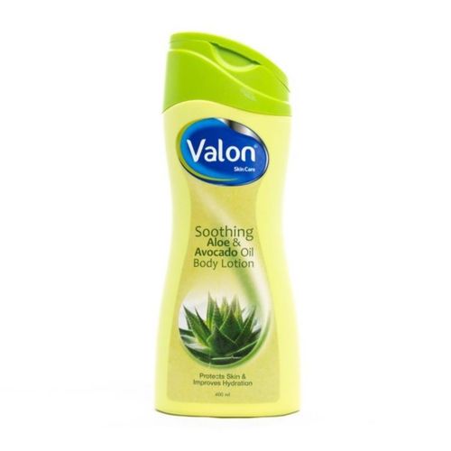 product_image_name-Valon-Soothing Aloe & Avocado Oil Body Lotion  For  Hydration & Protects  Skin400ml-1
