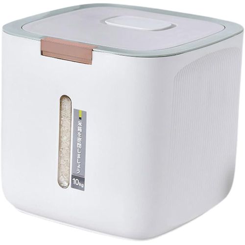 product_image_name-Generic-10kg Rice Storage Container - White-1
