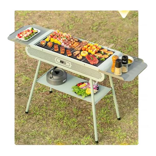 product_image_name-Generic-Outdoor Stainless Steel Foldable Bbq Charcoal Grill-2