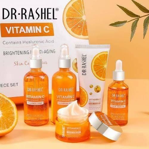 product_image_name-Dr. Rashel-Vitamin C Brightening & Anti Aging Skin- 5 Piece Set-1