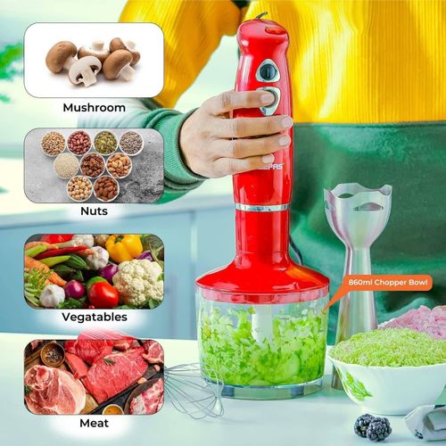 product_image_name-Geepas-3-in-1 Hand Blender Stainless Steel, Includes Bowl-Multi-5