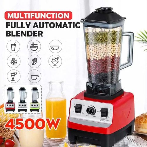 product_image_name-SilverCrest-4L 4500W Powerful Commercial Blender - Red-1