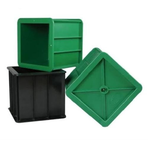 product_image_name-Mould King-150*150*150 plastic concrete cube moulds -2