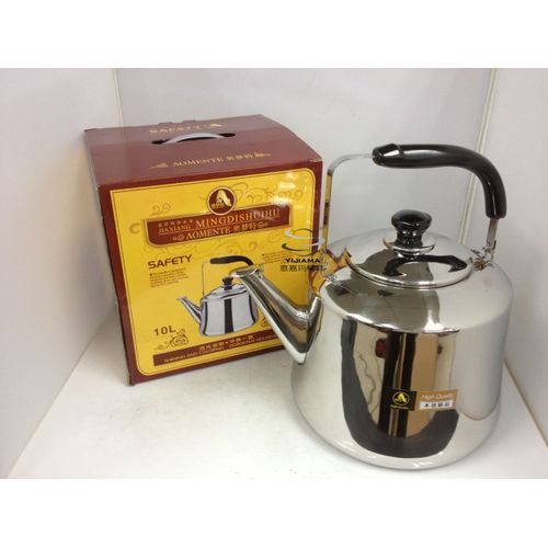 Shop 4L Stainless Steel Whistling Water Boiling Kettle Silver Jumia