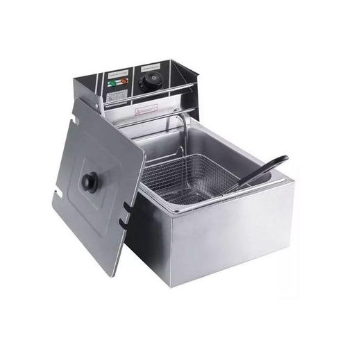 product_image_name-Generic-6 Litre Commercial Deep Fryer - Silver-1