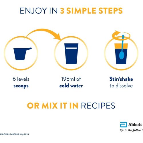 product_image_name-Ensure-Nutrivigor Nutritional Shake – Vanilla Flavour –– Food Supplement With Protein, HMB & 27 Vitamins & Minerals, 400g (UK)-5