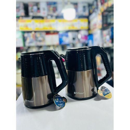 product_image_name-Hoffmans-2.5L Electric Milk Boiling/ Cooking Pacolator/Kettle -Black Cream-1