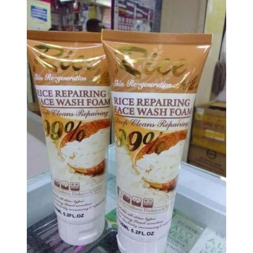 product_image_name-Fruit Of The Wokali-Rice Skin Re-generation 99% Skin Repairing Face Wash Foam-2