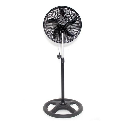 product_image_name-Generic-18" Standing Office Oscillating & Adjustable Electric Fan -Silver,Black-1