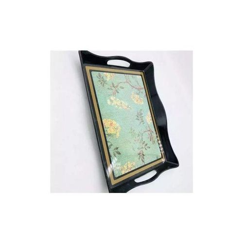 product_image_name-Generic-3 Pieces Of Melamine Serving Trays Platters, Green.-3