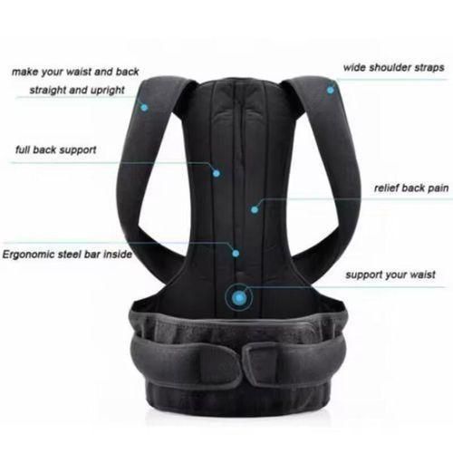 product_image_name-Generic-Ergonomic Back Posture Corrector and Support Brace - Multicolor-4