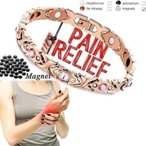 product_image_name-Generic-Lymph Drainage Therapeutic Energy Healing Magnetic Field Therapy Bracelet Body Firming Weight Loss Arthritis Health Pain Relief Lymph Detox Slimming Therapy Bracelet, Promotes Blood Circulation, Energy Health Bracelets Jewelry-4