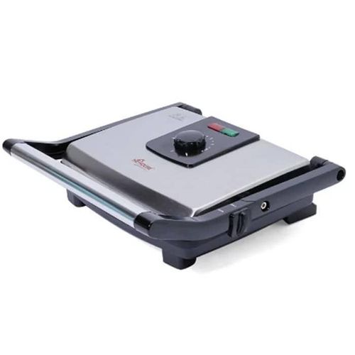 product_image_name-He-House-180 Degree Panini BBQ Grill / Sandwich Maker Press Machine- Silver-2