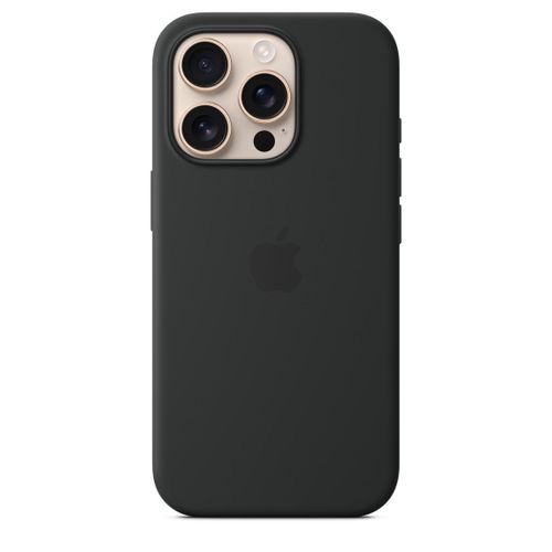 product_image_name-Generic-iPhone 16 Pro , Pro Max  Silicone Phone Case with MagSafe Phone Cover – Midnight Black-1