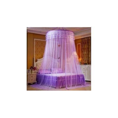 product_image_name-Generic-round mosquito net size fits 3x6 ft 4x6ft  beds purple shade -1
