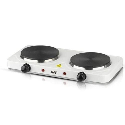 product_image_name-Double-burner Ceramic Electric Stove Hot plate- Black / White-1