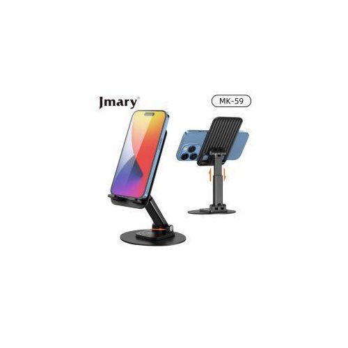 product_image_name-Jmary-MK59 Rotating Stable And Antiskid Wide Compatibility Foldable Desktop Holder For Mobile And Tablet- Multicolor-1