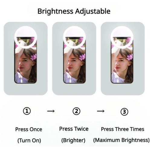 product_image_name-Generic-Portable Clip Fill Light Selfie LED Ring Photography-White-4