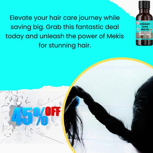 product_image_name-Mekis-Rosemary Clove Hair Oil - Encourage new hair follicle growth, Strengthens strands, Reducing thinning and promoting volume.-6