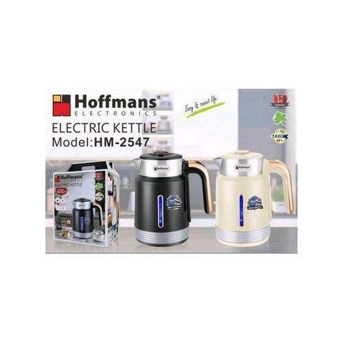 product_image_name-Hoffmans- Electric Kettle and Milk Boiler Kettle. Cream, Black-1