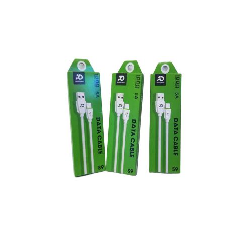 product_image_name-Generic-Pack of 2 Adson 5A Fast Charging Type-C Data Cables – Durable & High-Speed-4