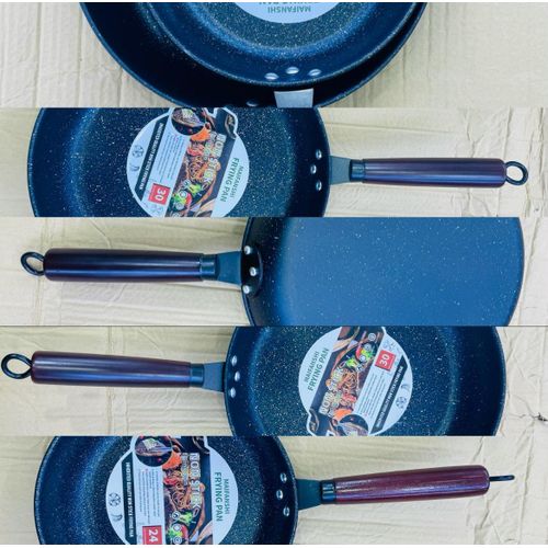 product_image_name-Generic-30Cm Black Heavy Non-Stick Frying Pan -Color Black-2