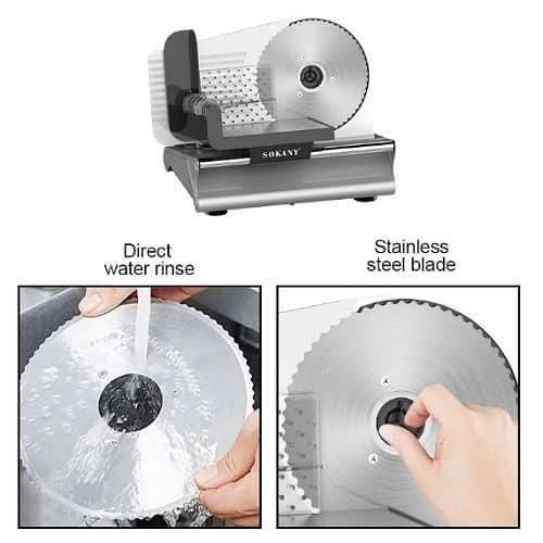 product_image_name-Sokany-Electric Vegetable Food Slicer Machine Commercial Meat Slicer Cutting Machine- Silver-6