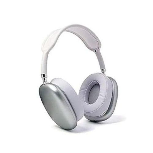 product_image_name-Generic-Pro New P9 Max Tws Bluetooth Earphone Wireless Earphone Install Earphone Subwoofer Earphone Silver Plus Free wired Earphones -2