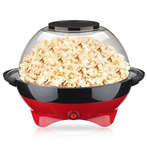 product_image_name-Reliable-Mini  Round Electric Popcorn Maker - Red. -1