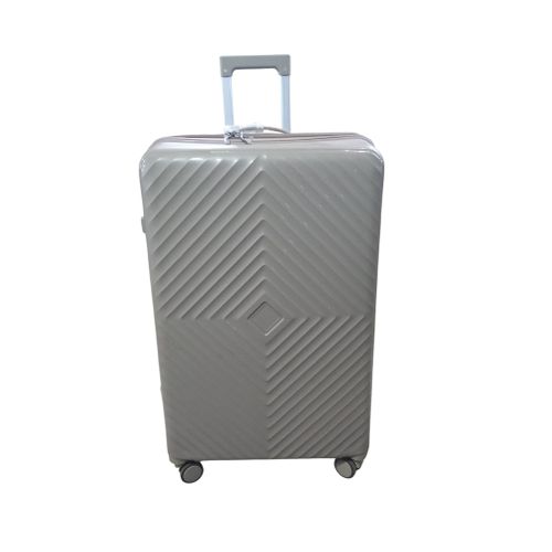product_image_name-Generic-A Big Size Travelling Suitcase It Carries 30-40Kgs It's Purely Rubber It's Strong It Has 8-Wheels Extremely Durable It's Silver Colour-1