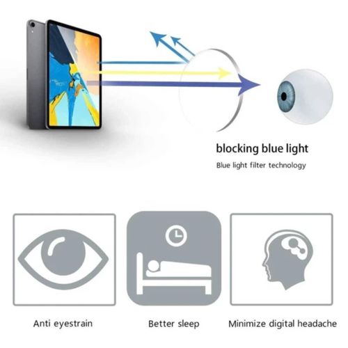 product_image_name-Generic-Photochromic Computer Glasses Frames Anti Blue Rays Radiation Men Women Square Eye PC Glasses Frames Unisex Optical Print Glasses-3