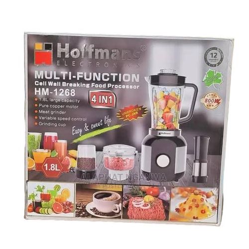 product_image_name-Hoffmans-4 in 1 Multifunction Blender 1.8L - Multcolour-1