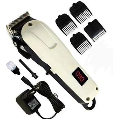 product_image_name-Nikai-Rechargeable Saloon Beard Shaver and Hair Trimming Machine  _Black and white -2